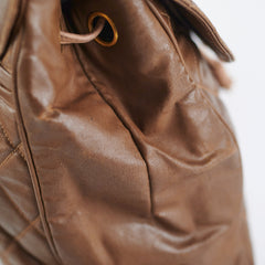 Chanel Vintage Back Pack Brown