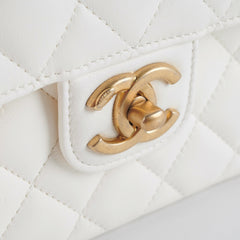 Chanel Seasonal Flap White