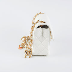 Chanel Seasonal Flap White