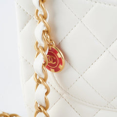 Chanel Seasonal Flap White