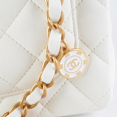 Chanel Seasonal Flap White