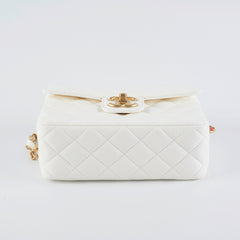 Chanel Seasonal Flap White