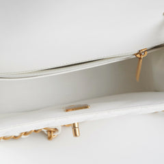 Chanel Seasonal Flap White