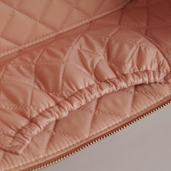 Chanel Caviar Vanity Cosmetic Bag Pink Rose Clair