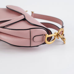 Christian Dior Mini Saddle Pink