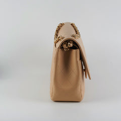 Chanel Jumbo Double Flap Light Beige