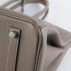 Hermes Birkin 35 Togo Gris Asphalt A Stamp (2017)