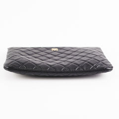 Chanel Medium Black Caviar O Case