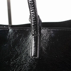 Saint Laurent Sinny Black Shopper Tote