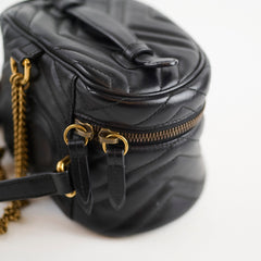 Gucci Marmont Mini Backpack Black