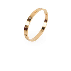 Cartier Love Bracelet 4 Diamond PG Size 16