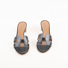Hermès Oasis Sandals Size Black 40
