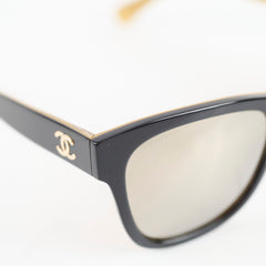 Chanel Mirrored Sunglasses 5270 Black