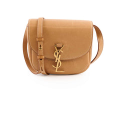Saint Laurent Small Kaia Crossbody Bag Light Brown