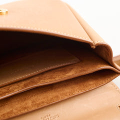 Saint Laurent Small Kaia Crossbody Bag Light Brown
