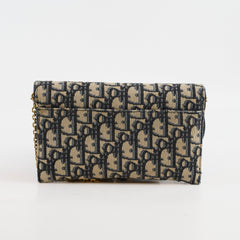 Christian Dior Dior Long Saddle Wallet on Chain