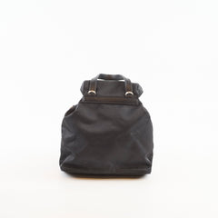 Prada Mini Nylon Chain Backpack Black