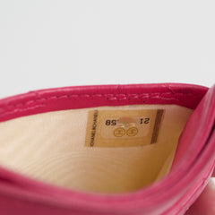 Chanel CC Quilted Lambskin Card Holder Pink