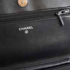 Chanel Boy WOC Quilted Lambskin Black