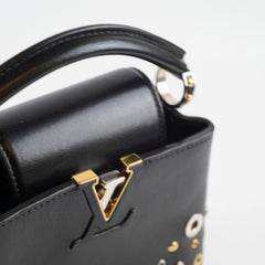Louis Vuitton Mini Capucines Robot Leather Black