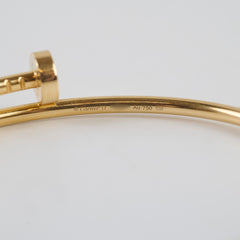 Cartier Juste Un Clou Bracelet Yellow Gold 17 Small Model