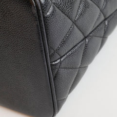 Chanel Medallion Tote Black Caviar 24K Gold
