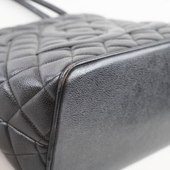 Chanel Medallion Tote Black Caviar 24K Gold