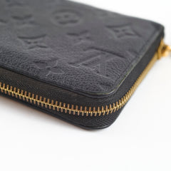 Louis Vuitton Clemence Wallet Black