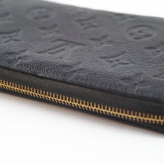 Louis Vuitton Clemence Wallet Black