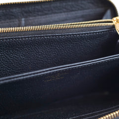 Louis Vuitton Clemence Wallet Black
