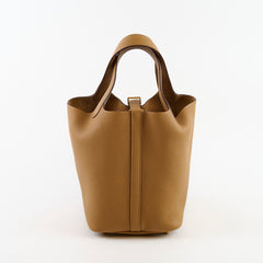 Hermès Picotin 18 Clemence Biscuit - U Stamp(2024)