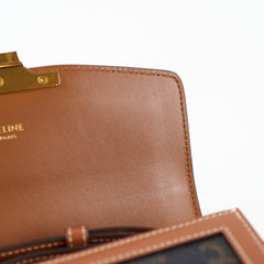 Celine Teen Triomphe Canvas Brown