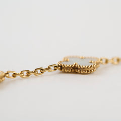 Van Cleef & Arpels Vintage Alhambra Mother Of Pearl MOP Bracelet