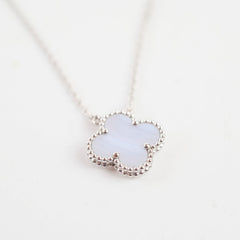 Van Cleef & Arpels VCA Vintage Alhambra Chalcedony Necklace 2022