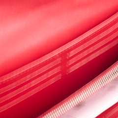 Louis Vuitton New Wave Long Wallet Leather Rouge