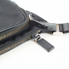 Prada Re-Nylon Belt Bag Black