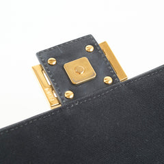 Fendi Medium Baguette Zucca Black
