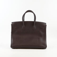 Hermes Birkin 35 Togo Chocolat - L Square (2008)