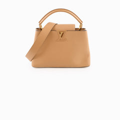 Louis Vuitton Capucines MM Beige Tan 2022