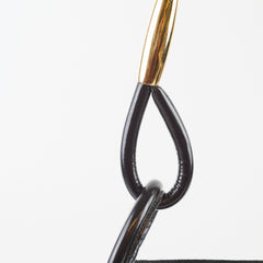 Gucci Vintage Nubuck Shoulder Bag Black
