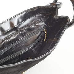 Gucci Vintage Nubuck Shoulder Bag Black