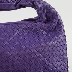 Bottega Veneta Intrecciato Purple Hobo with Wallet