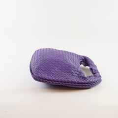 Bottega Veneta Intrecciato Purple Hobo with Wallet