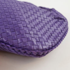 Bottega Veneta Intrecciato Purple Hobo with Wallet