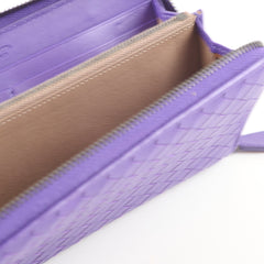 Bottega Veneta Intrecciato Purple Hobo with Wallet