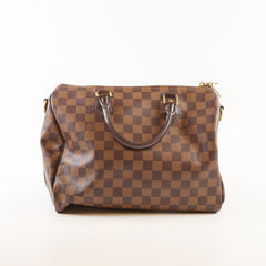 Louis Vuitton Speedy 30 Bandouliere Damier Ebene