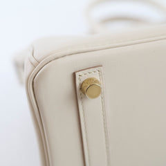 Hermes Birkin 25 Swift Beton A Stamp