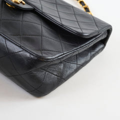 Chanel Vintage Flap Black 2 series with 24k GHW