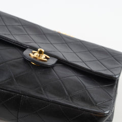 Chanel Vintage Flap Black 2 series with 24k GHW
