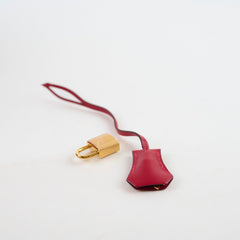 Hermes Kelly 25 Rouge Vif Tadelakt Y stamp